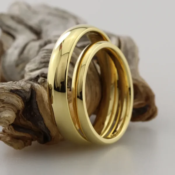 Handmade Matching Wedding Rings