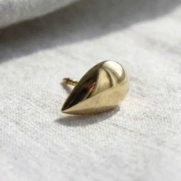 The Snowdonia Lapel Pin: 18ct Yellow Gold